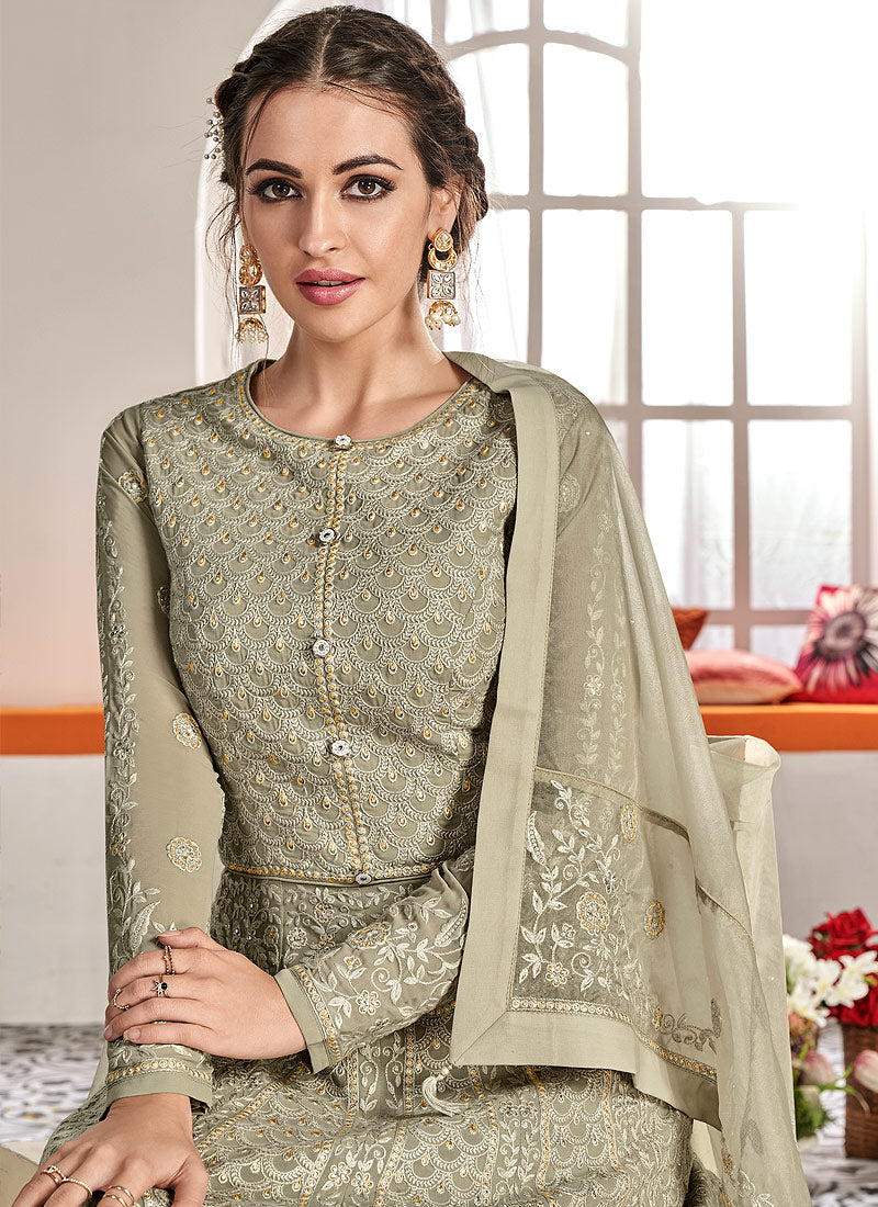 Flared Anarkali Suit