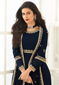 Navy Blue Anarkali Suit In usa uk canada