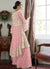 Light Pink Designer Sharara Suit In usa