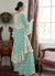 Light Blue Designer Sharara Suit In usa