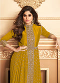 Yellow Golden Pants Suit In usa uk canada