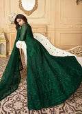 Indian Suits - Dark Green Sequence Anarkali Suit