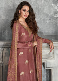 Rose Gold Palazzo Suit In usa