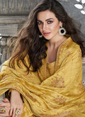 Yellow Gold Palazzo Suit In usa