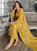 Yellow Gold Palazzo Suit In usa uk canada