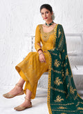 Yellow And Green Palazzo Suit In usa uk canada