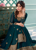 Rama Green Anarkali Suit In usa uk canada