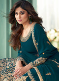 Turquoise Anarkali Suit In usa 