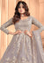 Lilac Purple Anarkali Suit In usa