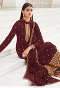 Maroon Palazzo Suit In usa uk