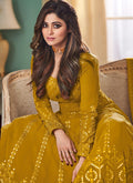 Yellow Bollywood Anarkali In usa
