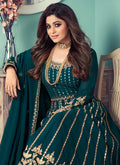 Green Sequence Anarkali Suit In Canada