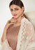 Peach And Black Pant Suit In usa