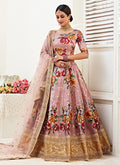 Rose Gold Wedding Lehenga Choli