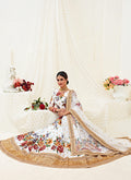 White Golden Lehenga Choli In usa uk canada