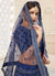 Navy Blue Lehenga Choli In usa 