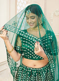 Dark Green Lehenga Choli In usa 