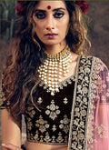 Indian Lehanga - Maroon Designer Lehenga Choli In usa uk canada