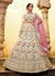 White And Pink Wedding Lehenga Choli