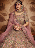 Indian Clothes - Pink Wedding Lehenga Choli