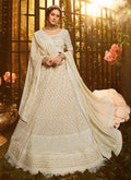 Off White Wedding Lehenga Choli