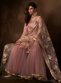 Indian Suits - Purple Gharara Suit In usa