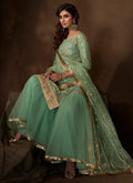 Indian Suits - Mint Green Gharara Suit In usa