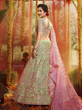 Indian Suits - Green And Pink Designer Lehenga Choli