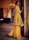 Golden Yellow Gharara Suit In usa uk canada