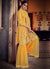 Golden Yellow Mirror Embroidered Gharara Suit