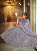 Lilac Purple Lehenga Choli In usa uk canada 