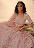 Pale Pink Lehenga Choli In usa