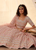 Pale Pink Lehenga Choli In usa uk canada