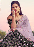 Black And Pink Lehenga Choli In usa