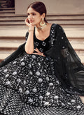 Black Silver Lehenga Choli In usa