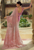 Purple Party Wear Saree In canada