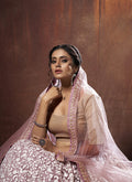 Purple And White Lehenga Choli In usa uk canada