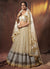 Beige Golden Lehenga Choli In usa