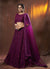 Wine Lehenga Choli In usa