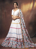 White Lehenga Choli In usa