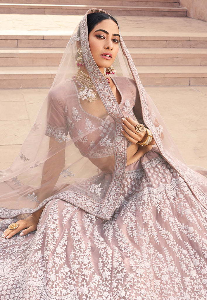 Lilac Purple Lehenga Choli In usa