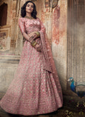 Pink Wedding Lehenga Choli