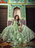 Light Green Designer Wedding Lehenga Choli