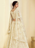 Off White Pearl Lehenga Choli In usa uk