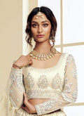 Cream Lehenga Choli In usa