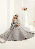 Indian Suits - Silver Grey Lehenga Choli In usa