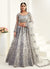 Silver Grey Lehenga Choli