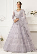 Lilac Purple Designer Wedding Lehenga Choli
