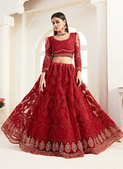 Bridal Red Lehenga Choli