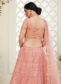 Peach Lehenga Choli In usa uk canada 